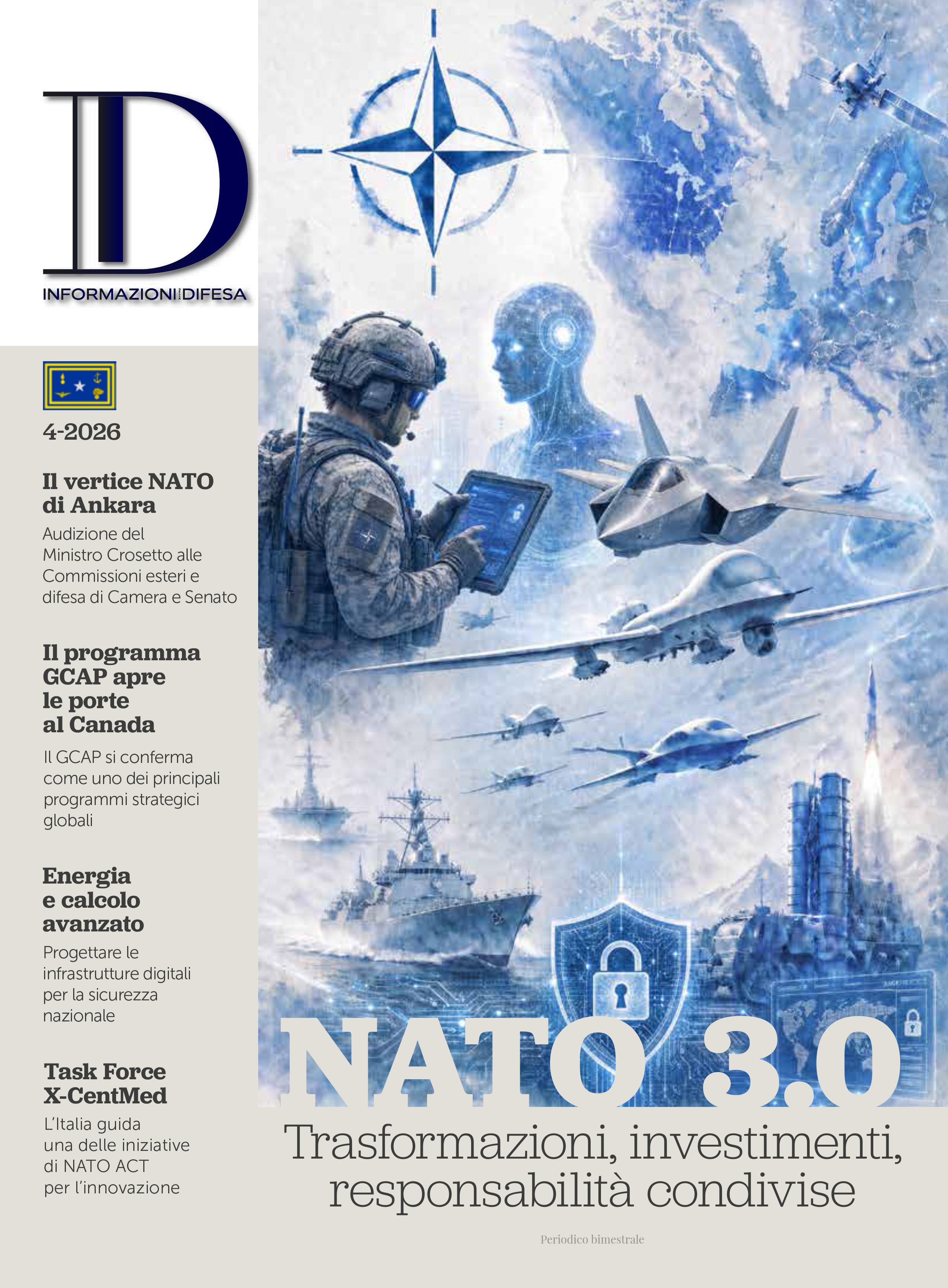 Copertina rivista Informazioni della Difesa