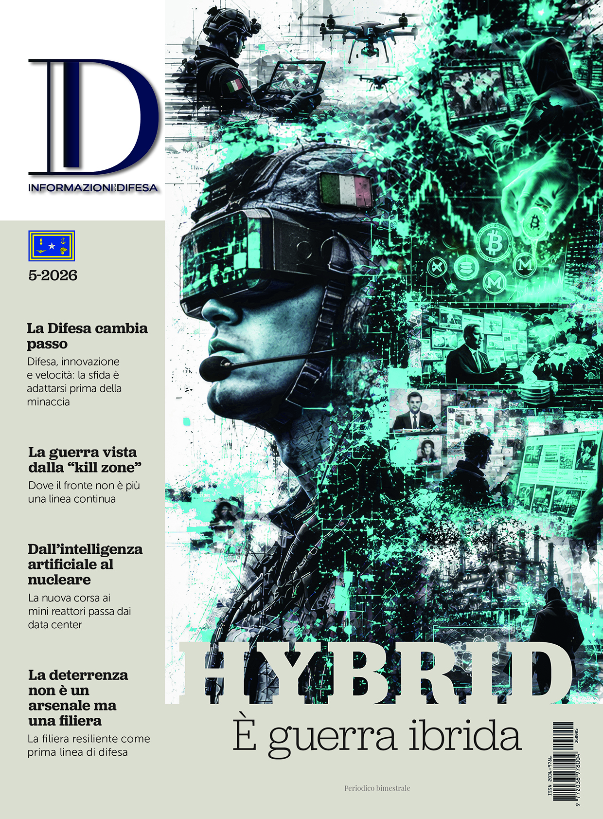 Copertina rivista Informazioni della Difesa