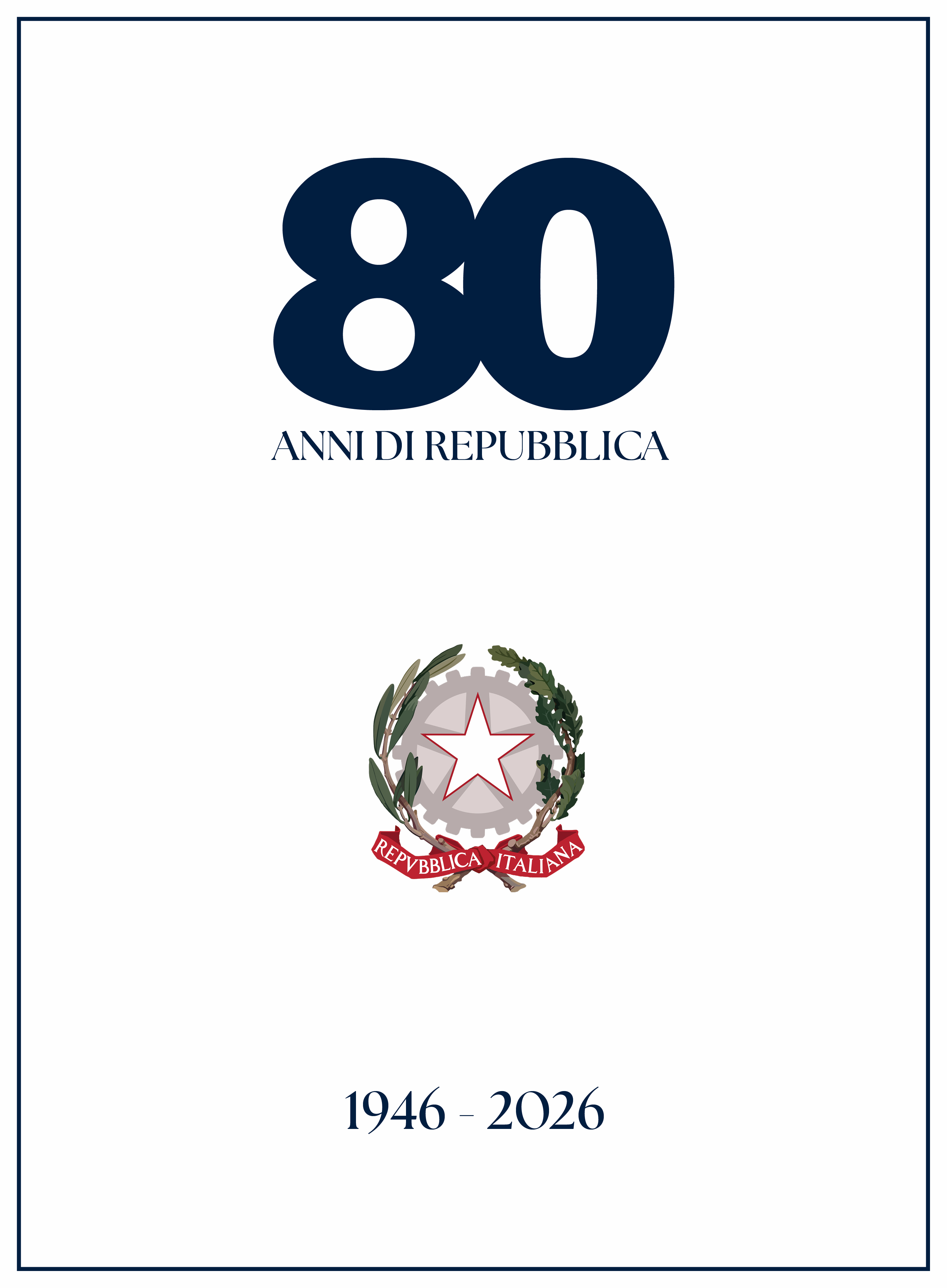 Copertina 80 Anni di Repubblica